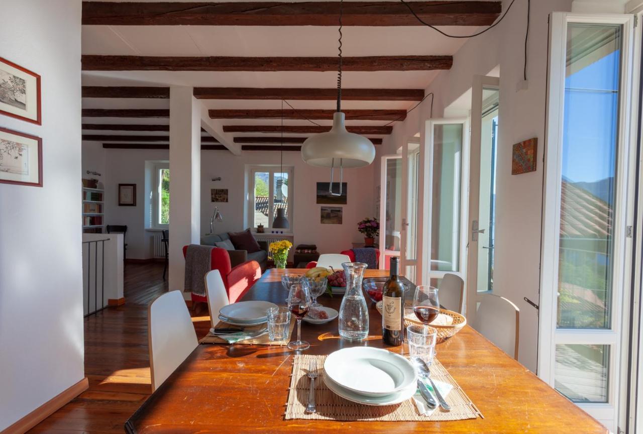 Ferienwohnung Cadebei Oggebio Exterior foto