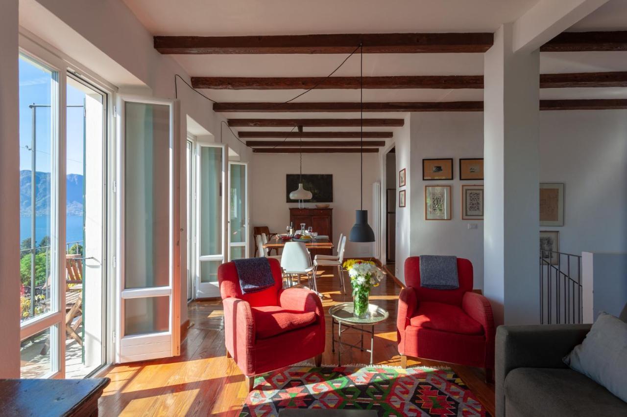 Ferienwohnung Cadebei Oggebio Exterior foto