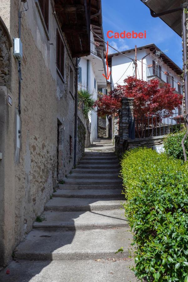 Ferienwohnung Cadebei Oggebio Exterior foto