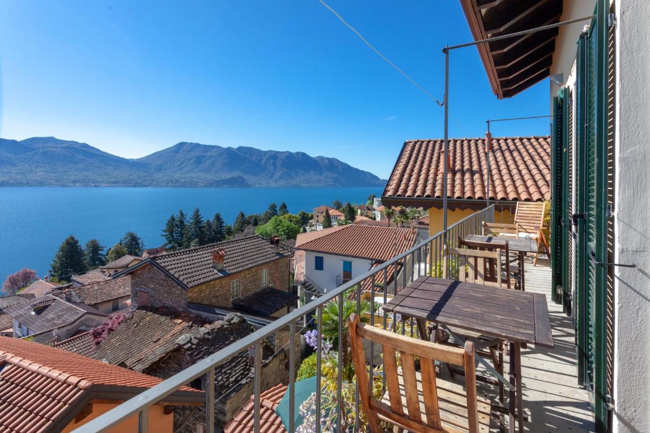 Ferienwohnung Cadebei Oggebio Exterior foto