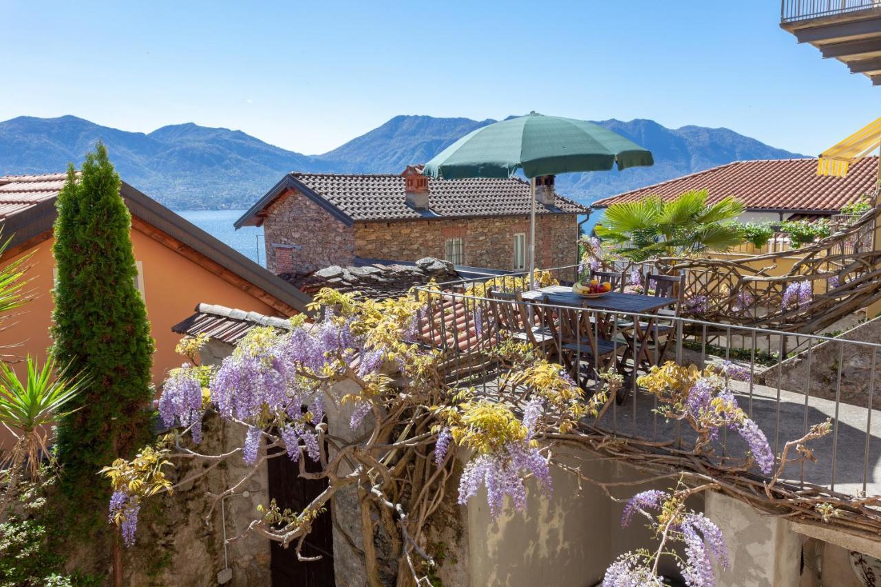 Ferienwohnung Cadebei Oggebio Exterior foto