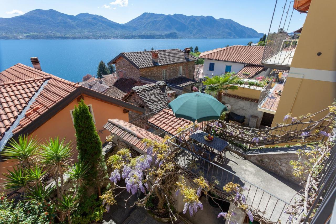Ferienwohnung Cadebei Oggebio Exterior foto