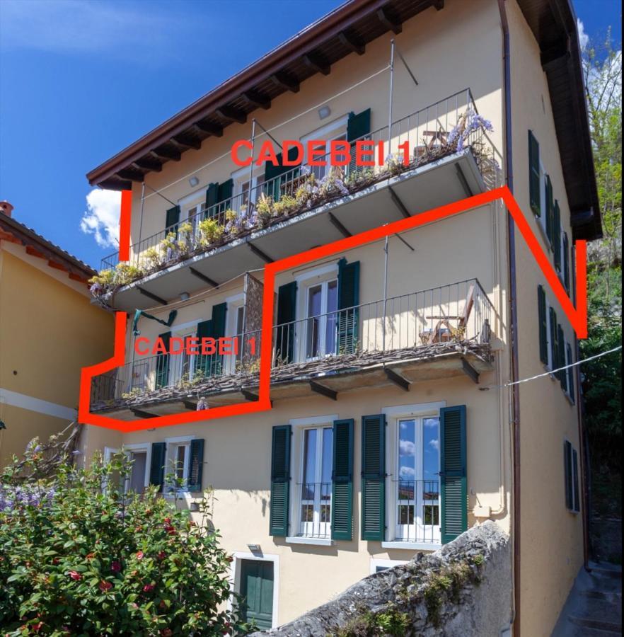 Ferienwohnung Cadebei Oggebio Exterior foto